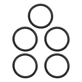 Pack of 5 Oil Filler Cap Gasket 650463 55582541 Compatible with Opel Astra Vectra Corsa Zafira Agi Oil Filler Cap Rubber Ring Car Replacement Accessories