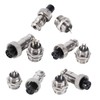 10 Set GX12 3Pin 12mm Aviation Plug Male Female Metal
