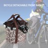docooler Bicycle Bike Detachable Cycle Front Canvas Basket Carrier Bag