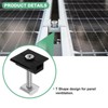 M METERXITY 6-Pack Solar Panel Mount Mid Clamps 40mm t