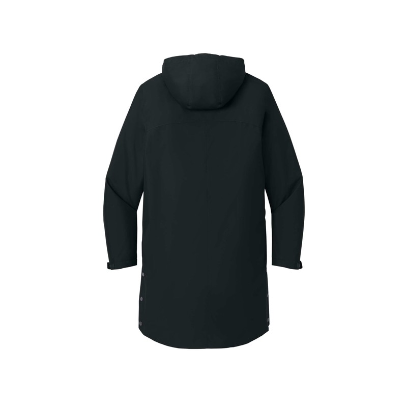 SPORT-TEK Unisex Waterproof Insulated Sideline Parka, Black, Large