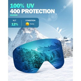 Snowalva Snowlva Replacement Lens Exclusively, 10+ Choices of Lenses with Different Light Transmittance