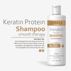 keratin protein with argan oil shampoo