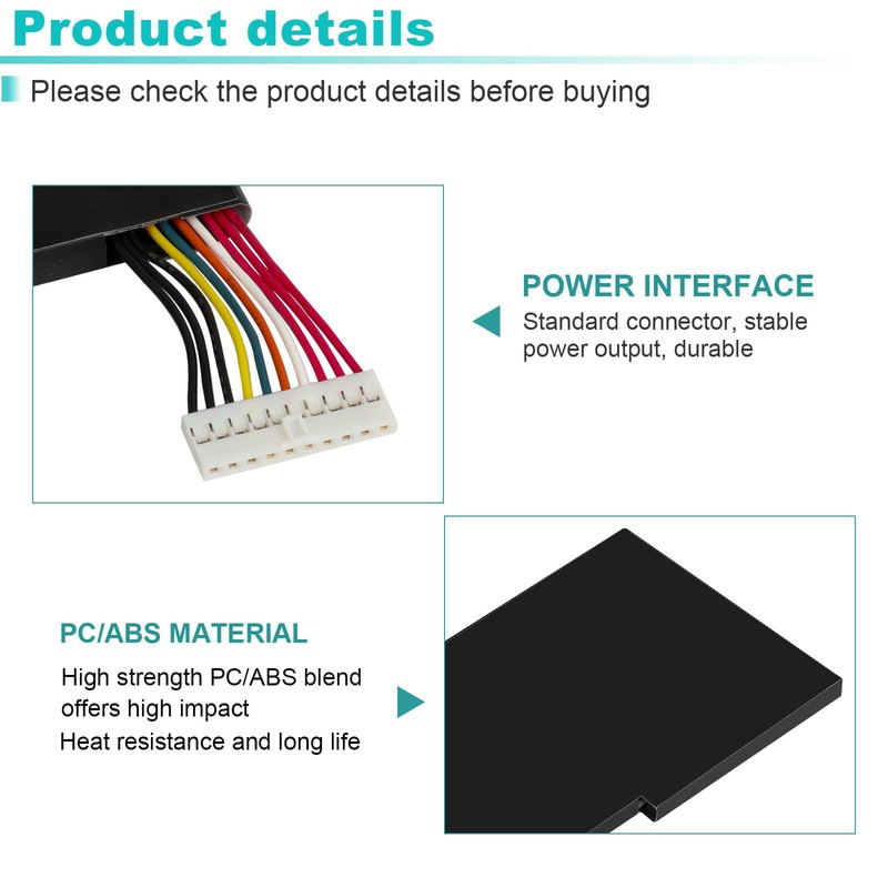 BTY-M6K Battery Compatible with MSI Stealth Pro GF63 GF65 GF75