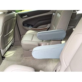 Auto Armrest Covers-Neoprene Fabric-Compatible with The Chevy Express 2000-2015 Fold Down Armrest on Bucket Seats-1Pair (L). This Cover is not Sold or Created by General Motors Co.