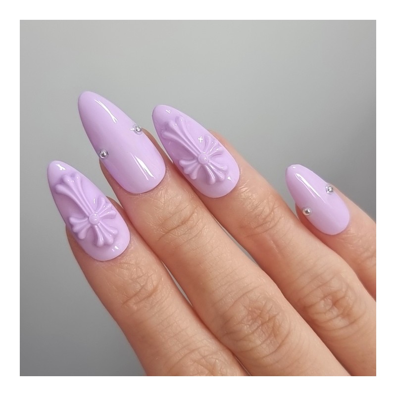 Macaron Chrome Handmade Nail Tips - Ballerina / 마카롱 크롬