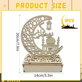 Mecctuck Ramadan Decoration, Islamic Decoration, Ramadan Decorative Lantern, Ramadan Decoration, Ramadan Gifts, Ramadan Lamp, Ramadan Mubarak Decoration, Ramadan Lantern for Bedroom Table Decoration