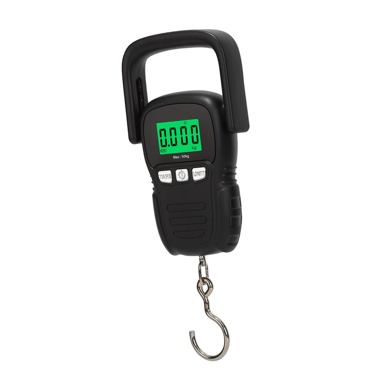 Electronic Hook Scale Portable Digital Hanging Scale Built in Tape