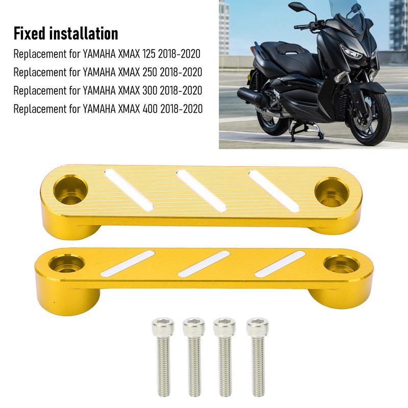 Front Axle Plate Cover Motorcycle Modification Replacement for YAMAHA XMAX