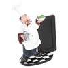 Resin Mustache Chef Figurine Fashion Small Ornaments Message Board Food