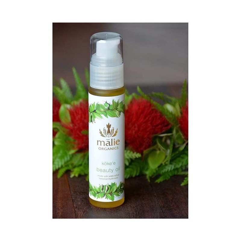 Mālie Organics Beauty Oil, Kōke‘e Scent, Multi-Use Moisturizer for Skin