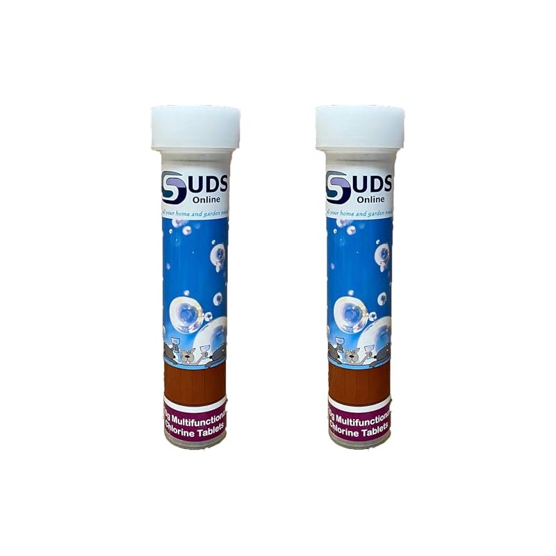SUDS-ONLINE 20 x 20gram Chlorine Tablet Hot Tubs Swimming Pool