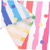 BESPORTBLE Dog Triangular Bandana Rainbow Stripe Pattern Pet Accessories for