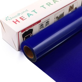 Nanaplums Plotter Film Textile, 30.5 cm x 4 m Transfer Film Plotter Flex Film for Cricut and Silhouette Cameo, Used in Textiles Transfer Film for Iron-On DIY T-Shirt, Fabrics (Sapphire Blue)