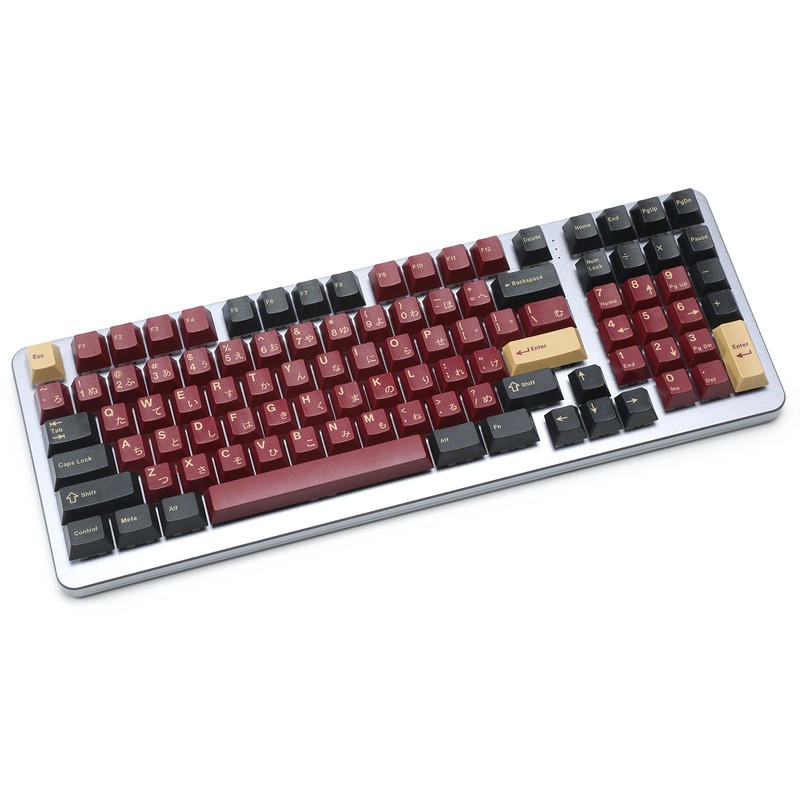 DROP + Redsuns GMK Red Samurai Keycap Set for Full-Size
