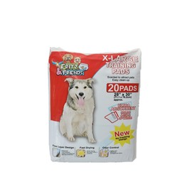 Dog Training Pads, Extra Large Ultra Absorbent 20 Count by Fritz & Friends