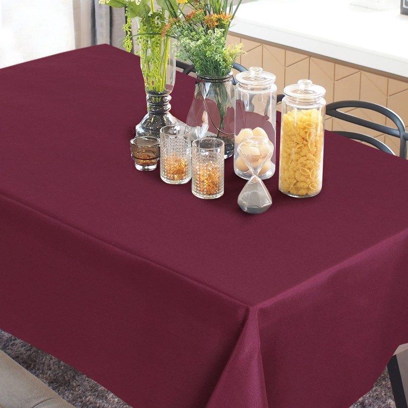 sourcing map Dining Table Cover Reusable Rectangular, Table Cloths Wipe
