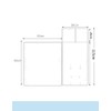 Toddler Nap Mat with Pillow and Blanket, Extra Large 115x65CM