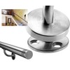 Musuntas 2 x Stainless Steel Handrail Support Stainless Steel Hand