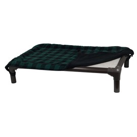 Kuranda Fleece Blanket - XX-Large - 50" x 36" - Fleece - Buffalo Green Plaid