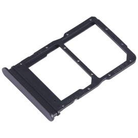 Generic Compatible with Honor 90 Lite/CRT-NX1 6.7 Screen Test Tray Card Holder Dual SIM Card SIM-1 + SIM 2 Slot Reading Slot (Black)