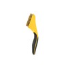 100% Brass Wire Brush | 8 Inch Handle | Rubber