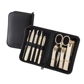 Simple Store Gold Nail Care Tools 9p Nail Clipper Earwax Picker Eyebrow Scissors