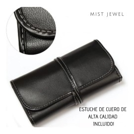 Mist Jewel, Brochas De Maquillaje Kit 24 Pcs Para Maquillaje Profesional