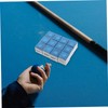 Parliky Snooker Chalk 12 Cubes Billiards Chalk for Smooth Tips