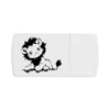 'Cute Sketchy Lion ' Pill Box with Tablet Splitter (PI00034607)