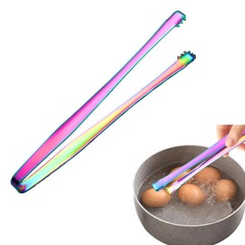 Egg Chalaza Removal Tool,Stainless Steel Egg Chalaza Membrane Removal Tool,Eggshell Opener Fragment Removal Utensil Ice Tong Essential Kitchen Gadget for Chefs and Bakers
