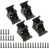 Folding Brackets, Lock Extension Support for Table Bed Leg, Bronze