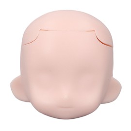 Blank Doll Head for 1/12 Ball Jointed Doll DIY Makeup Exquisite Removable Plastic Cement Doll Head