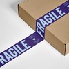 Fragile Packing Tape, Please Be Gentle, Purple Violet Blue Cute