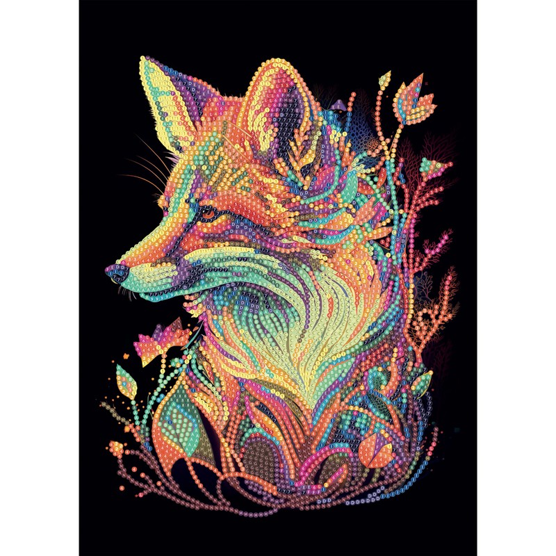 DIAMANTINY - Fuchs 96021 Paint by Numbers A4 Multi-Coloured