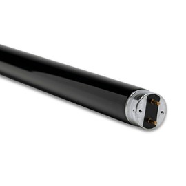 lumenivo F15T8 15W Blacklight Linear Fluorescent Lamp 18 Inch Black Light Bulb – G13 Medium 2 Pin Base – 1 Pack