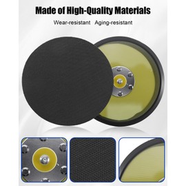 6" Polisher Backing Pad Fit for Porter Cable Sander Polishers 7346SP 7336SP 7424XP 7435 7345 97455 97466 7335 97355 97366, 1PCS