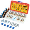 Potentiometer Kit 46 pcs B1K–B1M Ohm Linear Rotary Taper Potentiometer