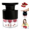 Cherry Pitter Multiple, Quick Release Multi Cherries Stoner Pitter 7-in-1,