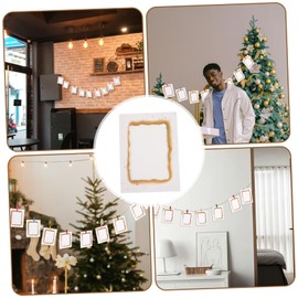 Levemolo 1set Blank Paper Picture Frame Creative Photo Holder for Home Decor Portable Wall Hanging Display for Graduation Travel Parties Decorative Photo Frame Combination