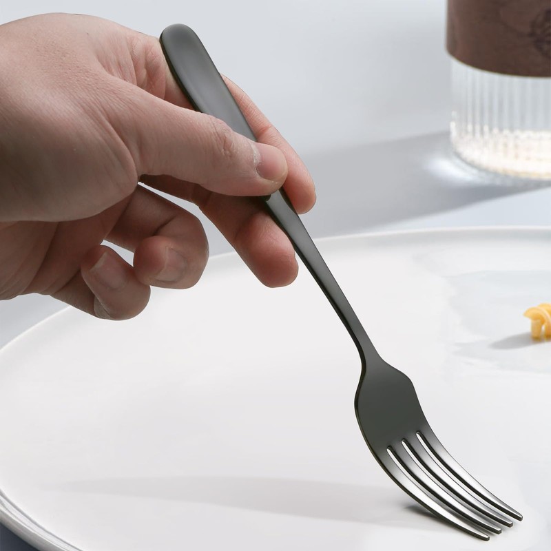 Buyer Star Dinner Forks, Pasta Forks, Set of 6, 7.3
