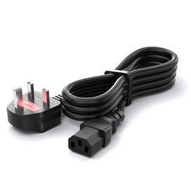 CYD 3 Prong Computer Power Cable, 5.9FT Replacement AC Power Cord for LCD Plasma TV, Scanner, Desktop Computer, PC, Printer, Projector, Monitor Power Cable(NEMA 5-15P to IEC 320 C13), 1Pack