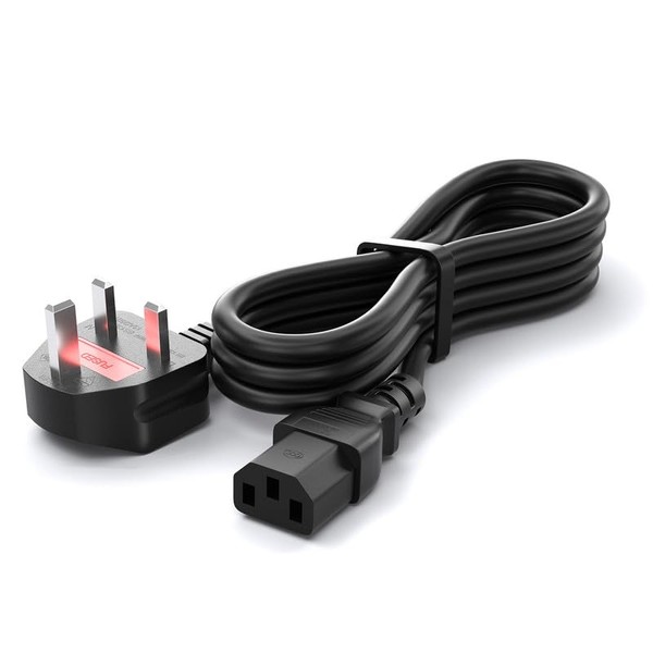 CYD 3 Prong Computer Power Cable, 5.9FT Replacement AC Power