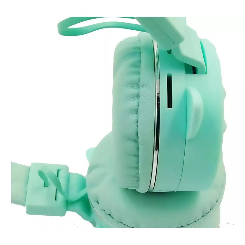Maíz 3x2 Audifonos Bluetooth Diadema Conejo Orejas Kawaii Pop It