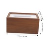 WOONEKY Rectangular Tissue Box Holder for Desktop Simple Design for
