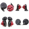 12V 110db Loud Snail Air Horn Dual Tone Universal for