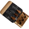 Cheezcare Black Marble Cheese Board - Acacia Wood - 3-Knife