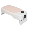 Nail Arm Rest UV LED Lamp Folding PU Padded Hand