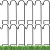 Ashman Shepherd's Hooks 25 Inch (12 Pack), Black, Made of
