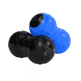 Master Massage Clinton Vibration Peanut Massage Ball for Deep Tissue Massage - Blue